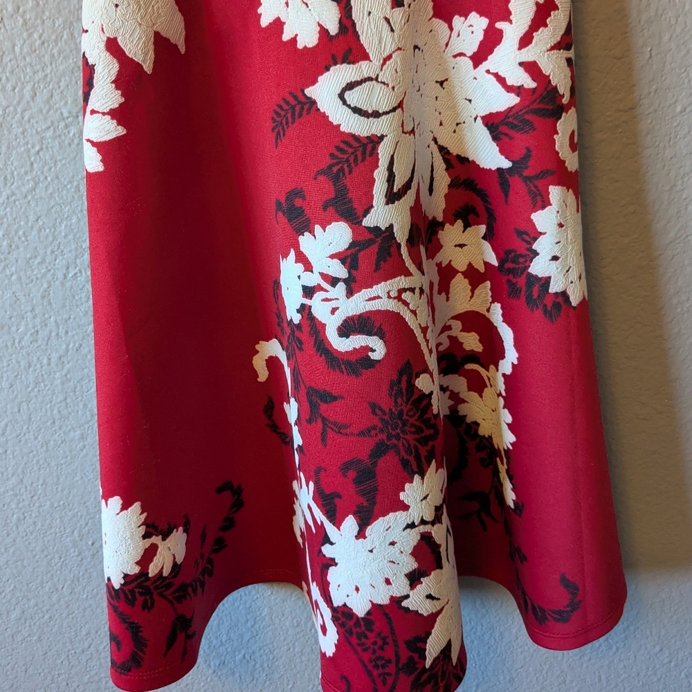 Trixxi Red Sleeveless Halter Mini Dress Sz. S - Picture 4 of 8